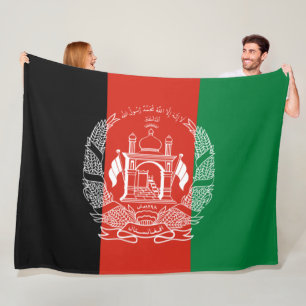 vlag van Afghanistan Fleece Deken