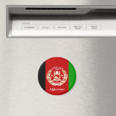 vlag van Afghanistan Magneet (Insitu (Vaatwasser))