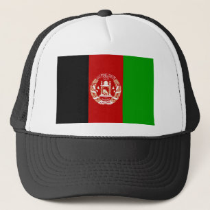 vlag van Afghanistan Trucker Pet