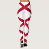 Vlag van Alabama Leggings (Achterkant)
