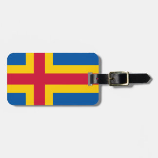 Vlag van Åland Bagagelabel