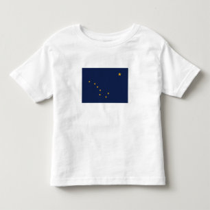 Vlag van Alaska Kinder Shirts
