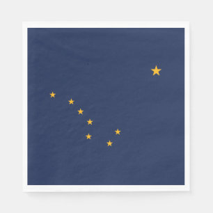 Vlag van Alaska Servet