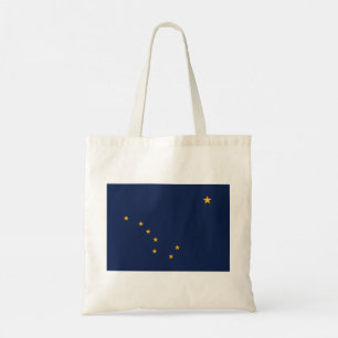 Vlag van Alaska Tote Bag