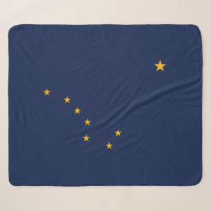 Vlag van Alaska (VS-staat) Sherpa Deken