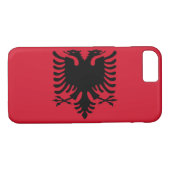 vlag van Albanië Case-Mate iPhone Case (Achterkant (Horizontaal))