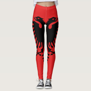 vlag van Albanië Leggings