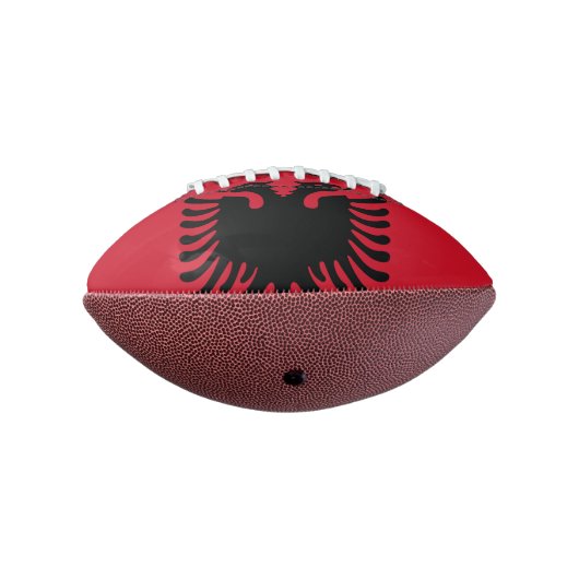 Vlag van Albanië Mini Football (Gedraaid 270)