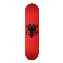 vlag van Albanië Skateboard