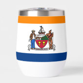 Vlag van Albany, New York (Voorkant)