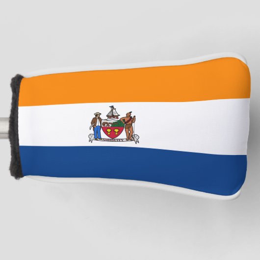 Vlag van Albany, New York Golfheadcover (Voorkant)
