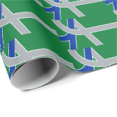 Vlag van Albany, Oregon Cadeaupapier (Rol Hoek)