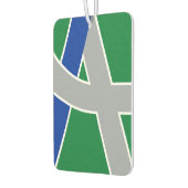 Vlag van Albany, Oregon Luchtverfrisser (Links)