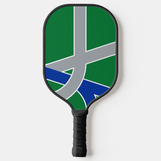 Vlag van Albany, Oregon Pickleball Paddle (Achterkant)