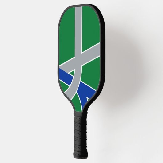 Vlag van Albany, Oregon Pickleball Paddle (Links)