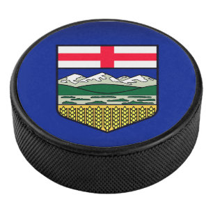 Vlag van Alberta - CANADA Hockey Puck