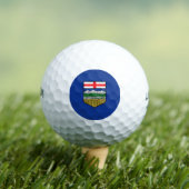 Vlag van Alberta Golfballen (Insitu Shirt)