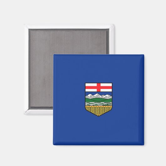 Vlag van Alberta Magneet (Voorkant / Achterkant)