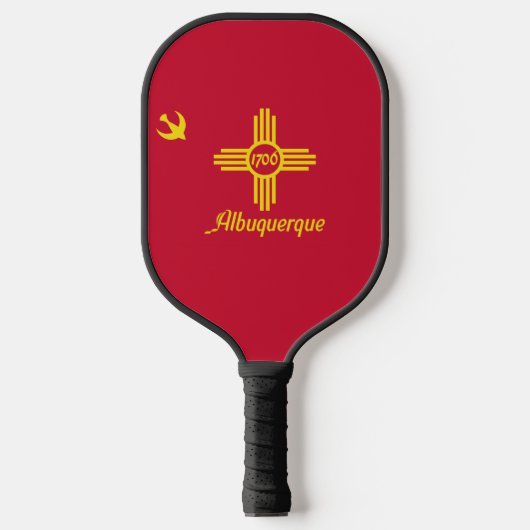 Vlag van Albuquerque, New Mexico Pickleball Paddle (Voorkant)