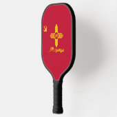 Vlag van Albuquerque, New Mexico Pickleball Paddle (Links)