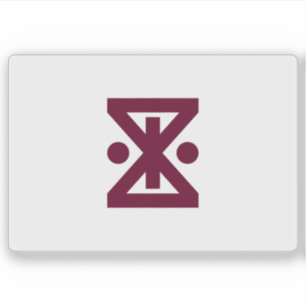 Vlag van Amagasaki, Hyogo, Japan Sticker