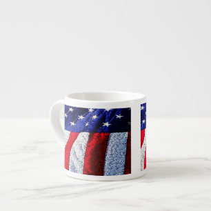 Vlag van Amerika Espresso Kop