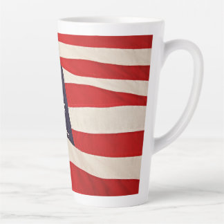 Vlag van Amerika Latte Mok