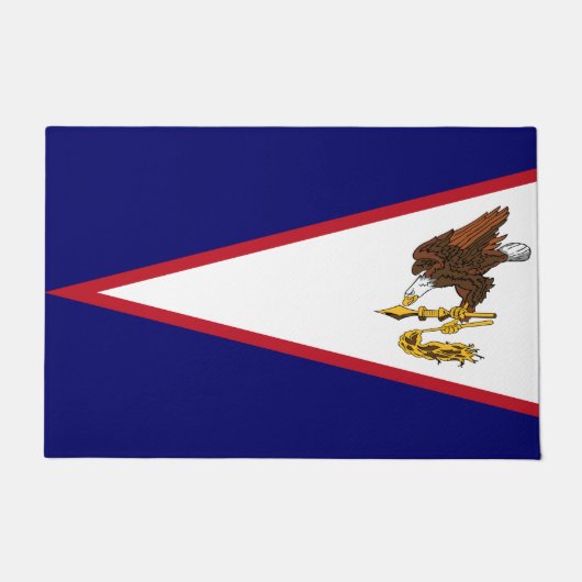 Vlag van Amerikaans Samoa Deurmat (Voorkant)
