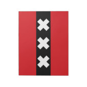 Vlag van Amsterdam Notitieblok (Gedraaid)