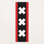Vlag van Amsterdam Yogamat (Voorkant)