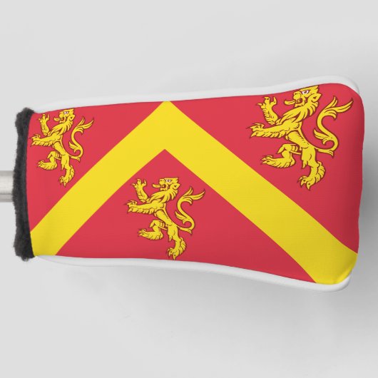Vlag van Anglesey Golfheadcover (Voorkant)