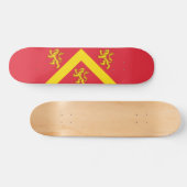 Vlag van Anglesey Skateboard (Horizontaal)