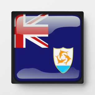 Vlag van Anguilla Fotoplaat
