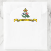 Vlag van Annapolis, Maryland Oval Sticker (Tas)