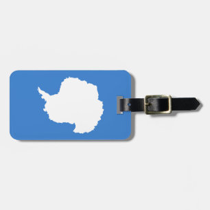 Vlag van Antarctica Bagagelabel