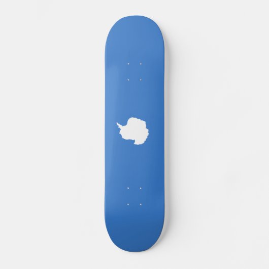 Vlag van Antarctica Skateboard (Voorkant)