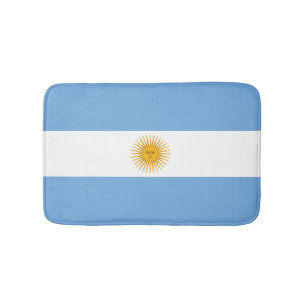 vlag van Argentinië Badmat