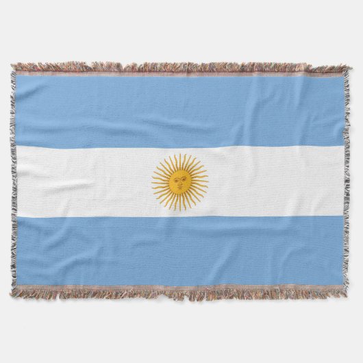 vlag van Argentinië Deken (Voorkant)