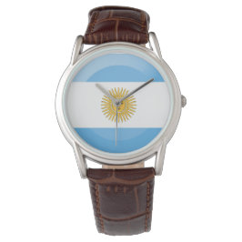 vlag van Argentinië Horloge