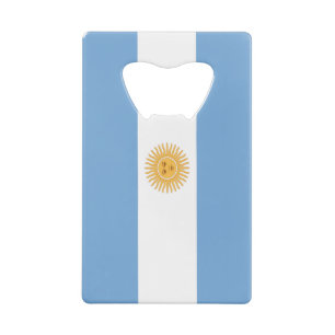 Vlag van Argentinië Kredietkaart Flessenopener