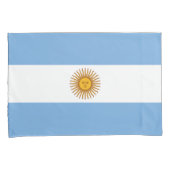 Vlag van Argentinië Kussensloop (Voorkant-Rechts)