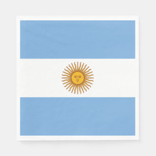 Vlag van Argentinië Servet