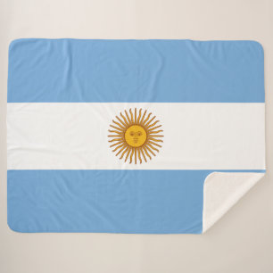 Vlag van Argentinië Sherpa Deken