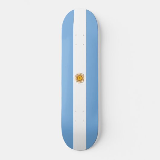 Vlag van Argentinië Skateboard (Voorkant)