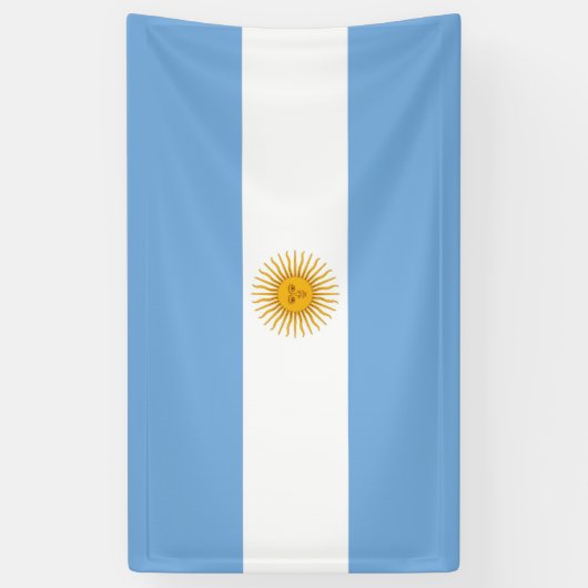 vlag van Argentinië Spandoek (Verticaal)