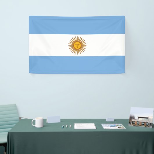 Vlag van Argentinië Spandoek (Beurs)