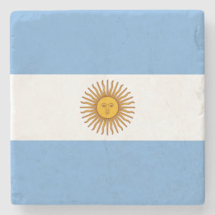 Vlag van Argentinië Stenen Onderzetter
