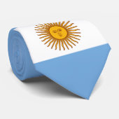Vlag van Argentinië Stropdas (Opgerold)