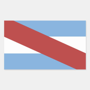 vlag van Argentinië, symbool provincie Rechthoekige Sticker