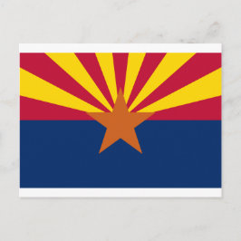 Vlag van Arizona Briefkaart